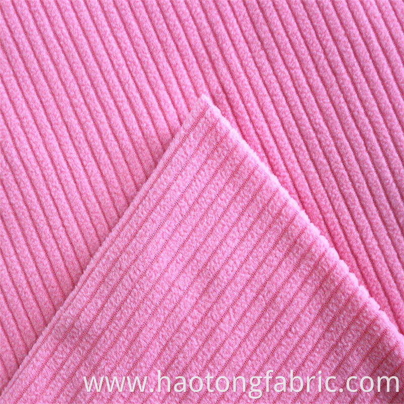 100 Polyester Plain Dyed Fleece Fabrics